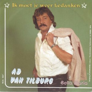 Ad van Tilburg --> Ik moet je weer bedanken