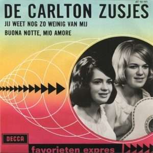 De Carlton zusjes --> Jij weet nog zo weinig van mij