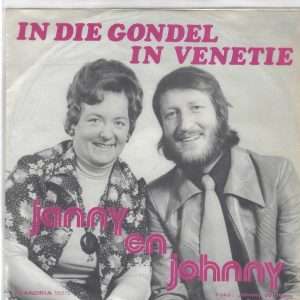 Janny en Johnny --> In de gondel in Venetie